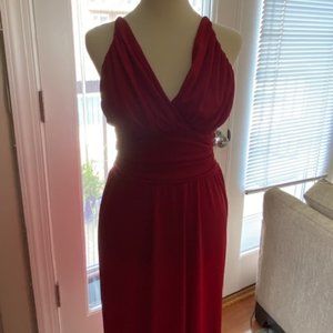 Elegant Red Gown